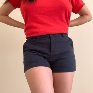 ASOS NAVY SHORTS SIZE 2